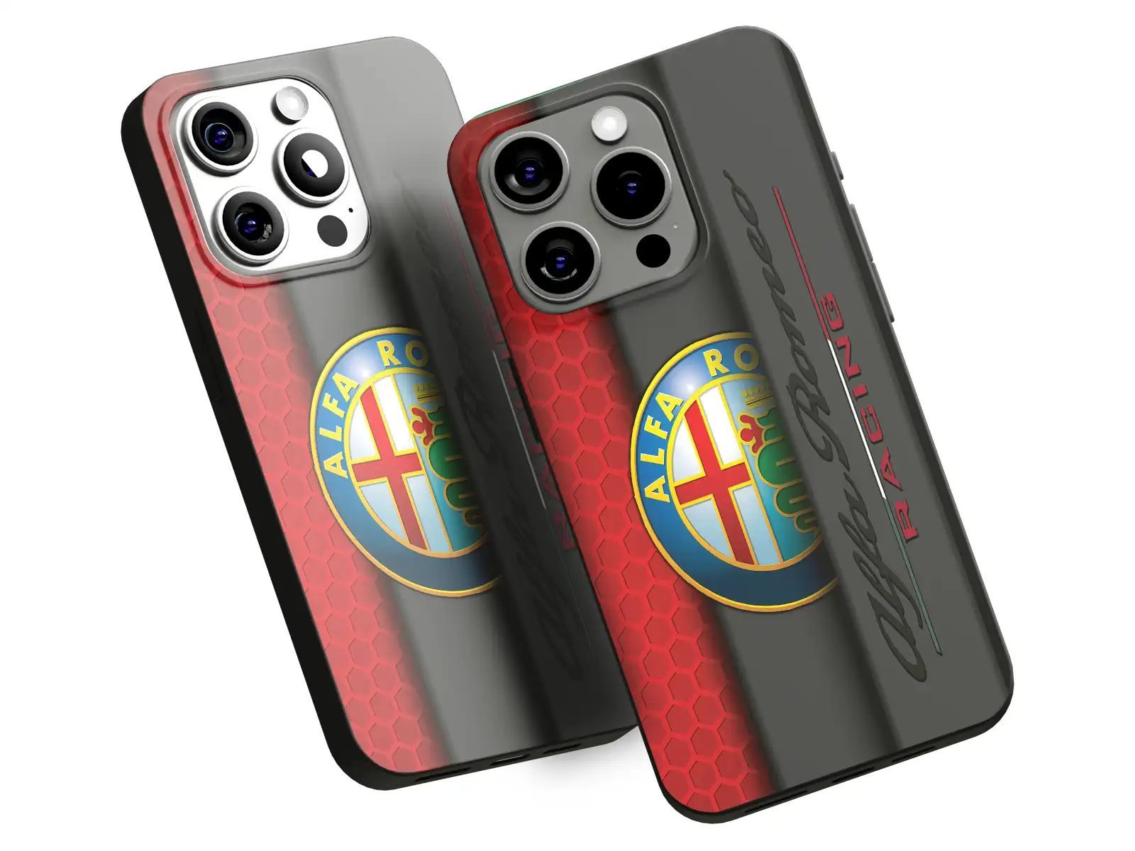 Alfa Romeo Cover Silicone Telefono Aspetto Standard